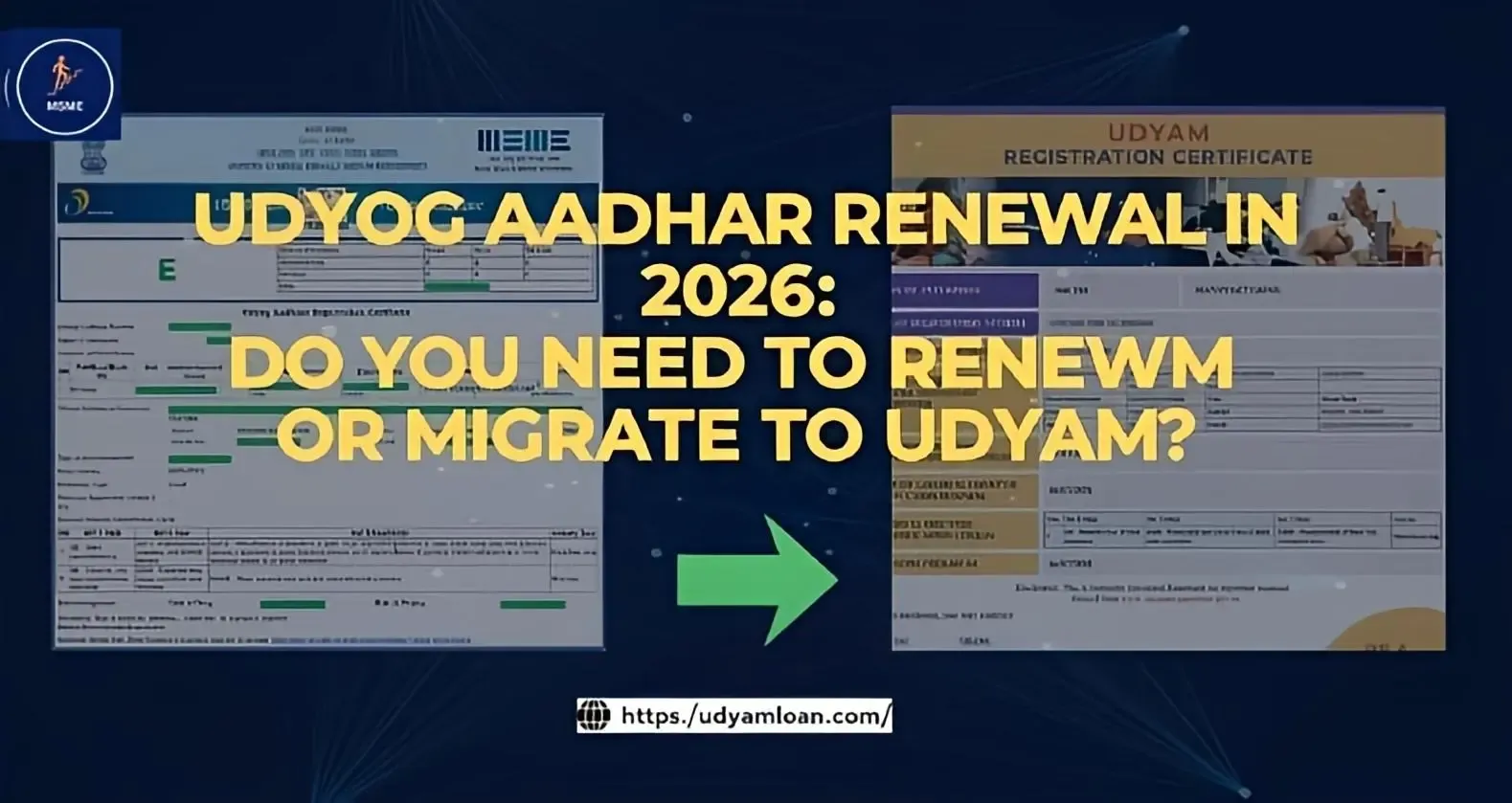 Udyog Aadhar renewal guide process