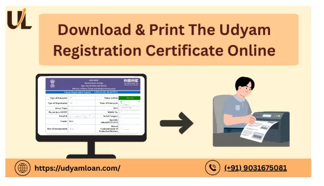 Download Udyam certificate Online